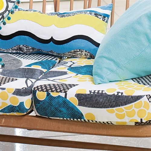 Обивочная ткань - BARCELONA - DESIGNERS GUILD - для штор / с рисунком / из хлопка