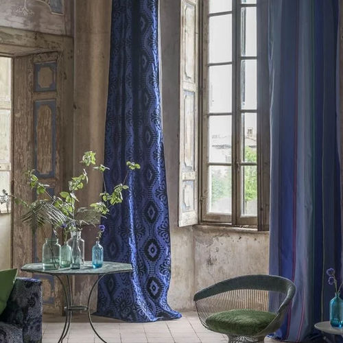 Обивочная ткань - INDUPALA - DESIGNERS GUILD - для штор / с рисунком / из хлопка