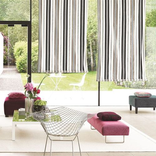 Ткань для штор - TAILLANDIER  - DESIGNERS GUILD - для жалюзи / с рисунком / из шелка