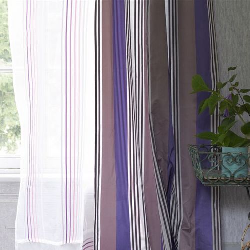 Обивочная ткань - FLEUVE - DESIGNERS GUILD - для штор / в полоску / в клетку