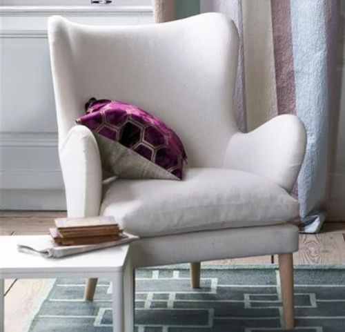 Современное кресло - PALERMO - DESIGNERS GUILD - из ткани / с ушами / обитое