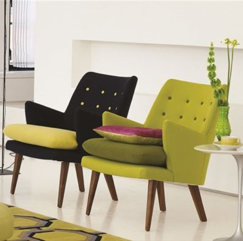 Классическое кресло - COSMOPOLITAN - DESIGNERS GUILD - из ткани / со съемной подушкой / обитое