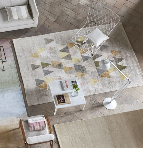 Современный ковер - DORSODURO FRESCO - DESIGNERS GUILD - геометрический / из вискозы / прямоугольный