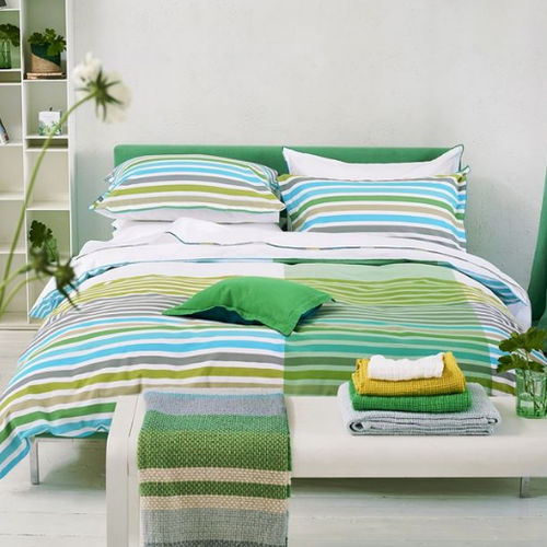 Постельное белье из хлопка - HARRINGTON AQUA - DESIGNERS GUILD
