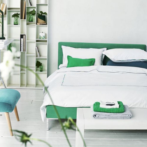 Постельное белье из хлопка - PIMLICO AQUA - DESIGNERS GUILD