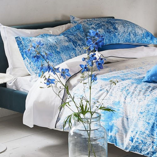 Постельное белье из хлопка - SATARI COBALT - DESIGNERS GUILD