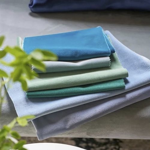 Обивочная ткань - BRINZIO    - DESIGNERS GUILD - однотонная / из полиэстера / из бархата