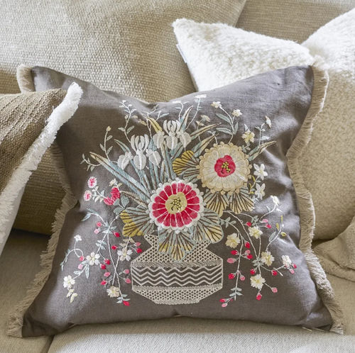 Эргономичная подушка - CCDG1698/U - DESIGNERS GUILD - из ткани / из хлопка / из льна