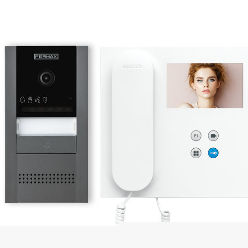 Цветной видеотелефон - CORA VEO 4,3 - FERMAX ELECTRÓNICA - для домашнего использования / настенный / для наружного применения