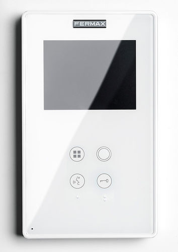 Видеотелефон для интерьера - SMILE 3,5" - FERMAX ELECTRÓNICA - цветной / телефонная гарнитура (микрофон с громкоговорителем)