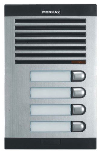 Дверная станция из алюминия - CITYLINE CLASSIC: 08593  - FERMAX ELECTRÓNICA - для наружного применения / без камеры / 4 кнопки