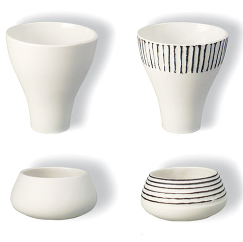 Современная ваза - VP-2001 C / VP-2001 A - FOS CERAMICHE - из фарфора