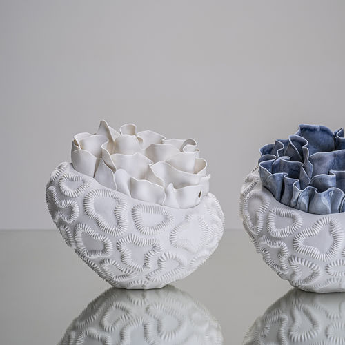 Чашка из фарфора - AF series - FOS CERAMICHE - ручной работы / современная