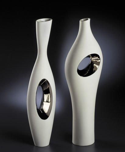 Современная ваза - BS-2002D / B-2002D - FOS CERAMICHE - из фарфора / ручной работы