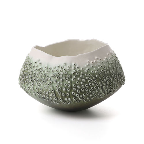 Чашка из фарфора - OCEANO GREEN  - FOS CERAMICHE - контрактная / современная / ручной работы