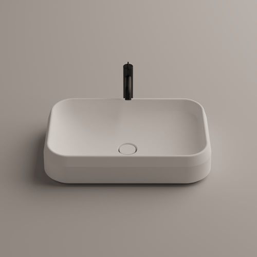 Настольная раковина - LARIANA - AGAPE - из Solid Surface / из мрамора / из бетона
