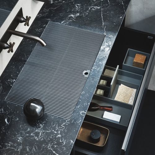 Настольная раковина - Ell - AGAPE - из Solid Surface / из Corian® / из мрамора