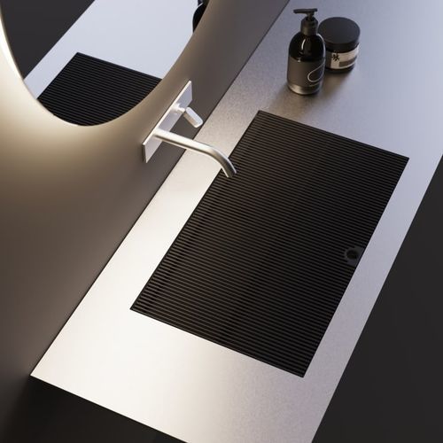 Встроенная раковина - Ell - AGAPE - из Corian® / из мрамора / из нержавеющей стали