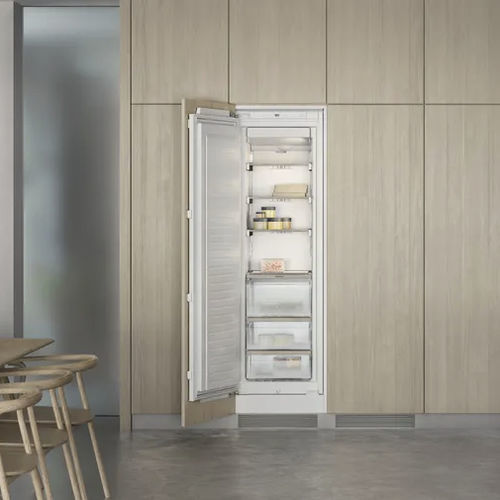 Вертикальная морозильная камера - RF287370 - GAGGENAU - из алюминия / белая / встраиваемая