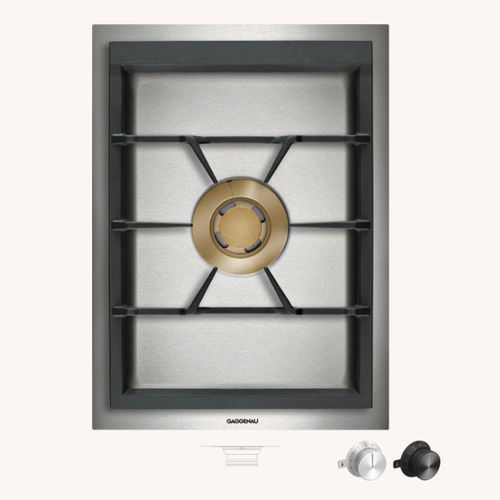 Газовая варочная панель - VG415115F - GAGGENAU - 1 конфорка / встраиваемая / с поворотными регуляторами