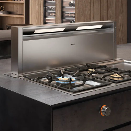 Встраиваемая вытяжка в столешницу - AL400122 - GAGGENAU - встраиваемая / с воздуховодом / телескопическая