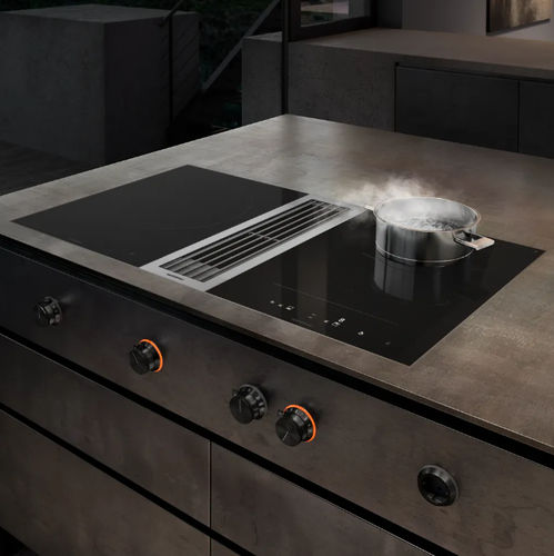 Встраиваемая вытяжка - VL414115 - GAGGENAU - с воздуховодом / класс A / черная
