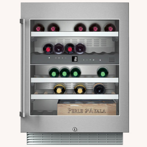 Винный шкаф для сервировки - RW404264 - GAGGENAU - встраиваемый / из дерева / из алюминия