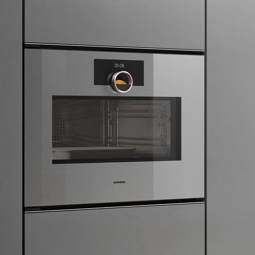 Электрическая духовка - GM250100 - GAGGENAU - микроволновая / с вентилятором / встраиваемая