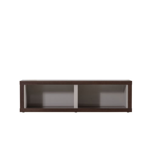 Модульный книжный шкаф - MODULO MOD 201.00.00.00 - GALIMBERTI NINO - низкий / современный / из дерева