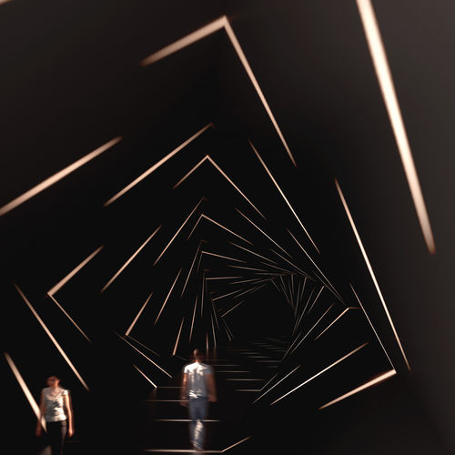 Видимый светильник - TRICK Eᵐ - iGuzzini - LED / круглый / вертикальный