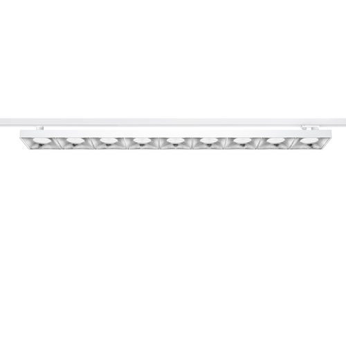 Светильник на рейке LED - LIGHT SHED 14 - iGuzzini - прямоугольный / из алюминия / из термопластика
