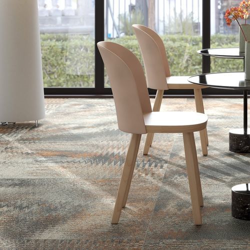 Плитка из керамогранита - THÉKĒ TRAME DECORI - IRIS CERAMICA - для интерьера / для гостиной / настенная