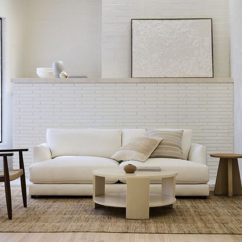 Современный диван - Haven - West Elm - из ткани / с подлокотниками / со съемной подушкой
