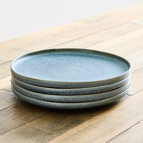 Плоский тарелка - Kanto - West Elm - круглый / из керамогранита / однотонный