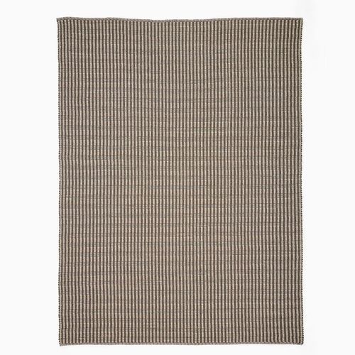 Современный ковер - Cooper - West Elm - в полоску / из шерсти / из хлопка