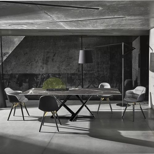 Современный стул для офиса - MOOD - BONTEMPI CASA - для интерьера / из полипропилена / из металла