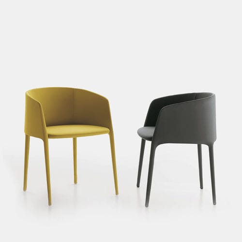 Современный cтул - ACHILLE - MDF Italia - для интерьера / из ткани / из кожи