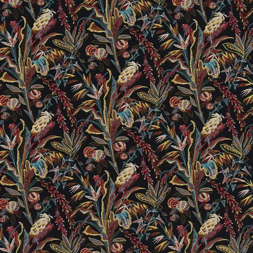 Обивочная ткань - JARDIN D'HIVER - PIERRE FREY tissus - в цветочек / из хлопка / из вискозы