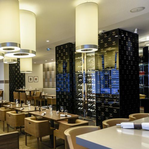 Винный шкаф для бара - LES COCOTTES – SOFITEL ARC DE TRIOMPHE - PROVINTECH - отдельностоящий / из нержавеющей стали / стеклянный