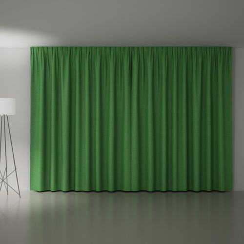 Ткань для штор - CAMPAS 300 - KVADRAT - однотонная / из Trevira CS® / моющаяся