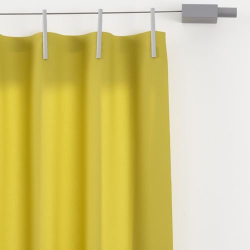 Ткань для штор - ACE - KVADRAT - однотонная / полиэстер FR / из бархата