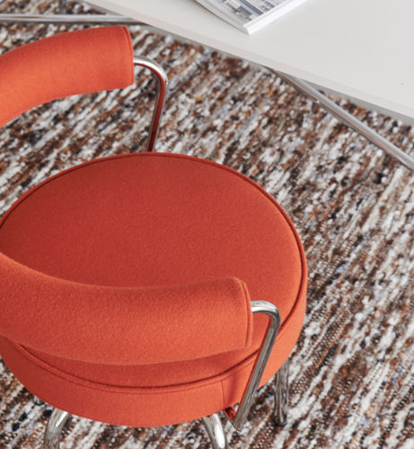 Обивочная ткань - DIVINA 3 - KVADRAT - однотонная / из льна / из шерсти