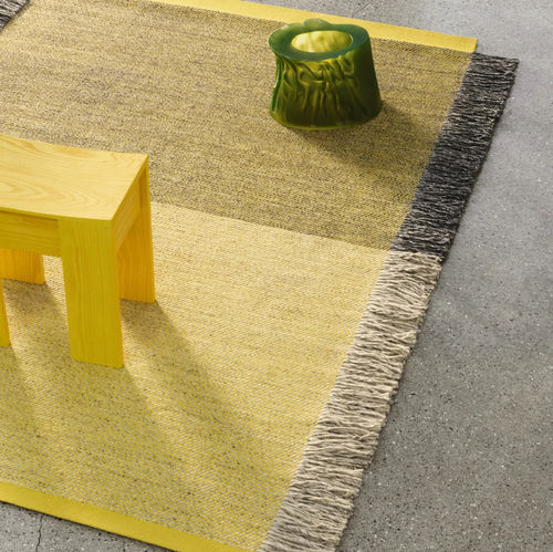 Ковер килим - FRINGE - KVADRAT - современный / с рисунком / из шерсти