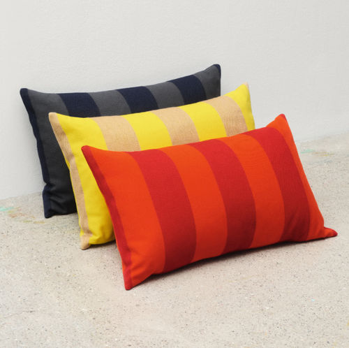Прямоугольная подушка - REFLEX - KVADRAT - в полоску / для бытового использования / из шерсти