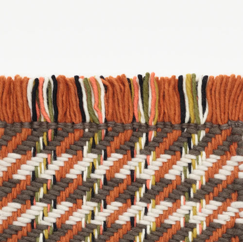 Современный ковер - DASHES   - KVADRAT - геометрический / из новозеландской шерсти / прямоугольный