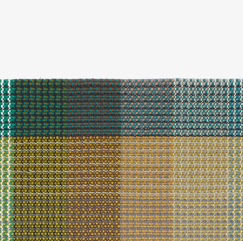 Современный ковер - GLORY  - KVADRAT - c геометрическим рисунком / многоцветный / из хлопка
