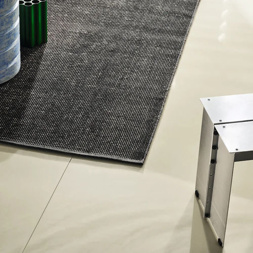 Современный ковер - KANON  - KVADRAT - однотонный / из хлопка / из новозеландской шерсти