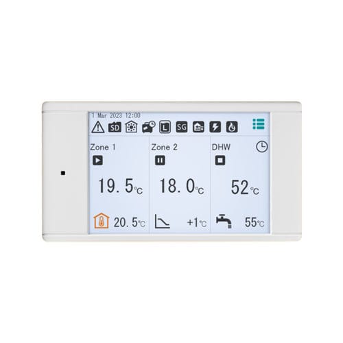 Встраиваемый регулятор отопления - FTC7 - MITSUBISHI ELECTRIC - дистанционный / сенсорный