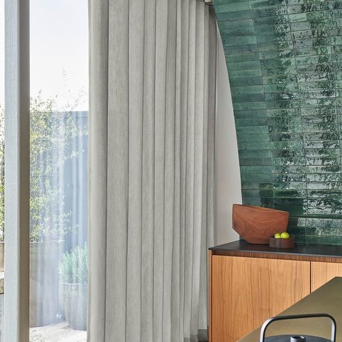Ткань для штор - SILENT WAVES - JAB ANSTOETZ FABRICS - однотонная / из Textilene® / декоративная