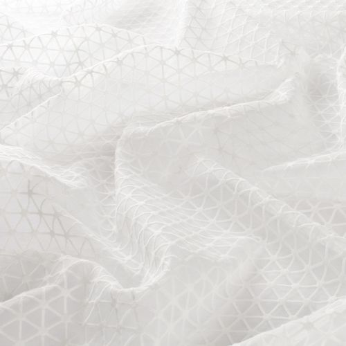 Однотонная гардинная занавеска - POPPY - JAB ANSTOETZ FABRICS - с рисунком / из полиэстера / вышитая